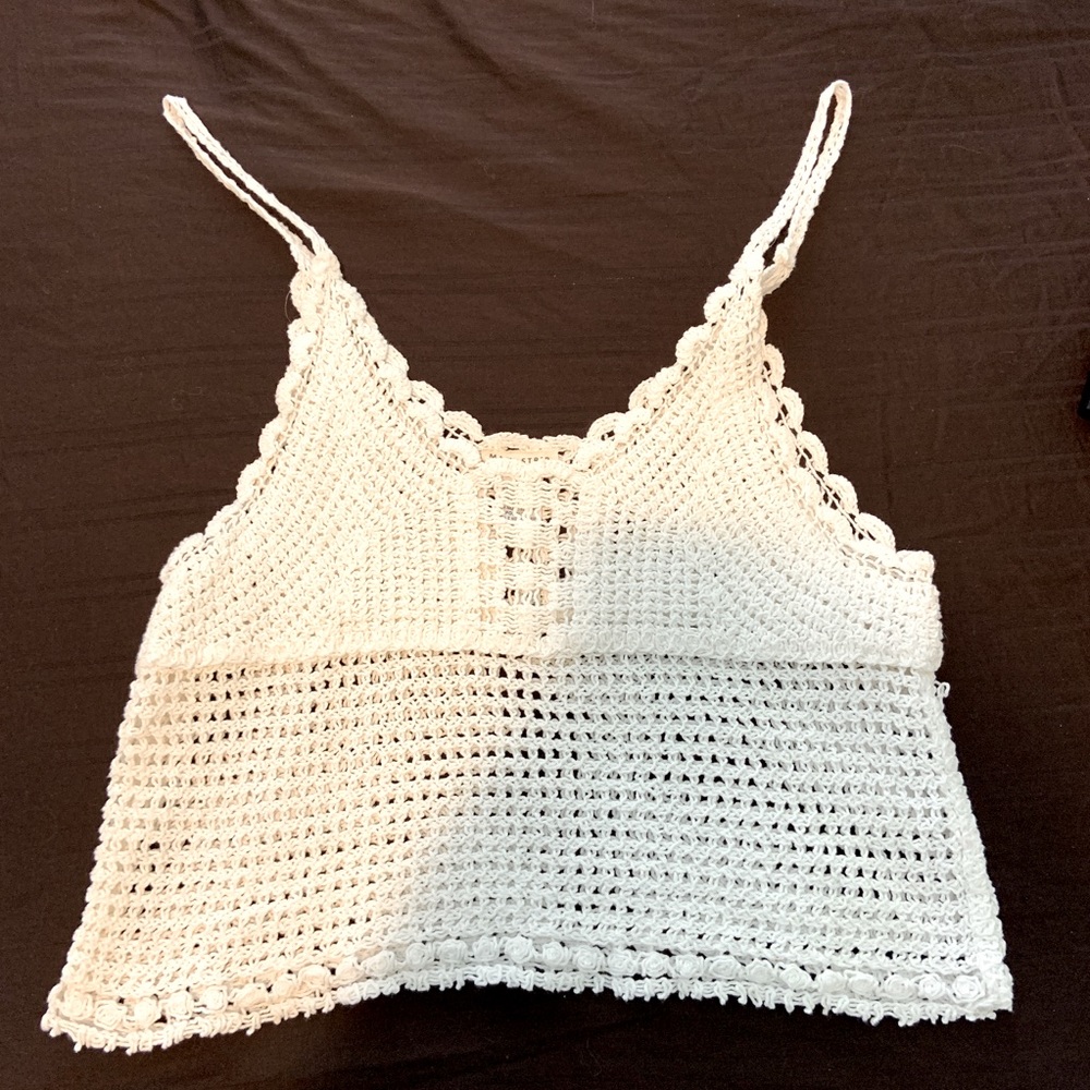 Crochet tank top